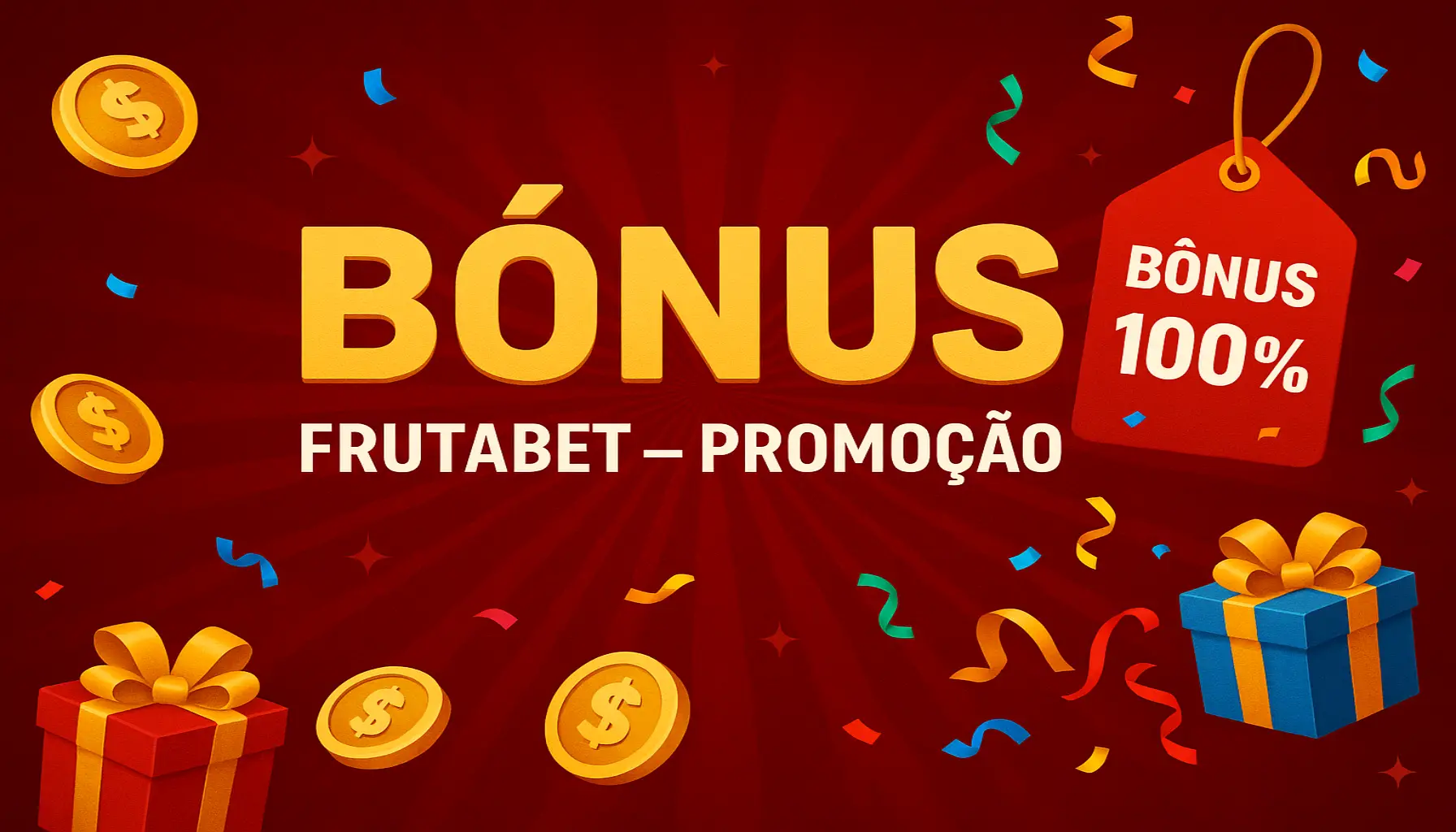 O bônus promocional FRUTABET é uma ótima maneira de começar sua aventura