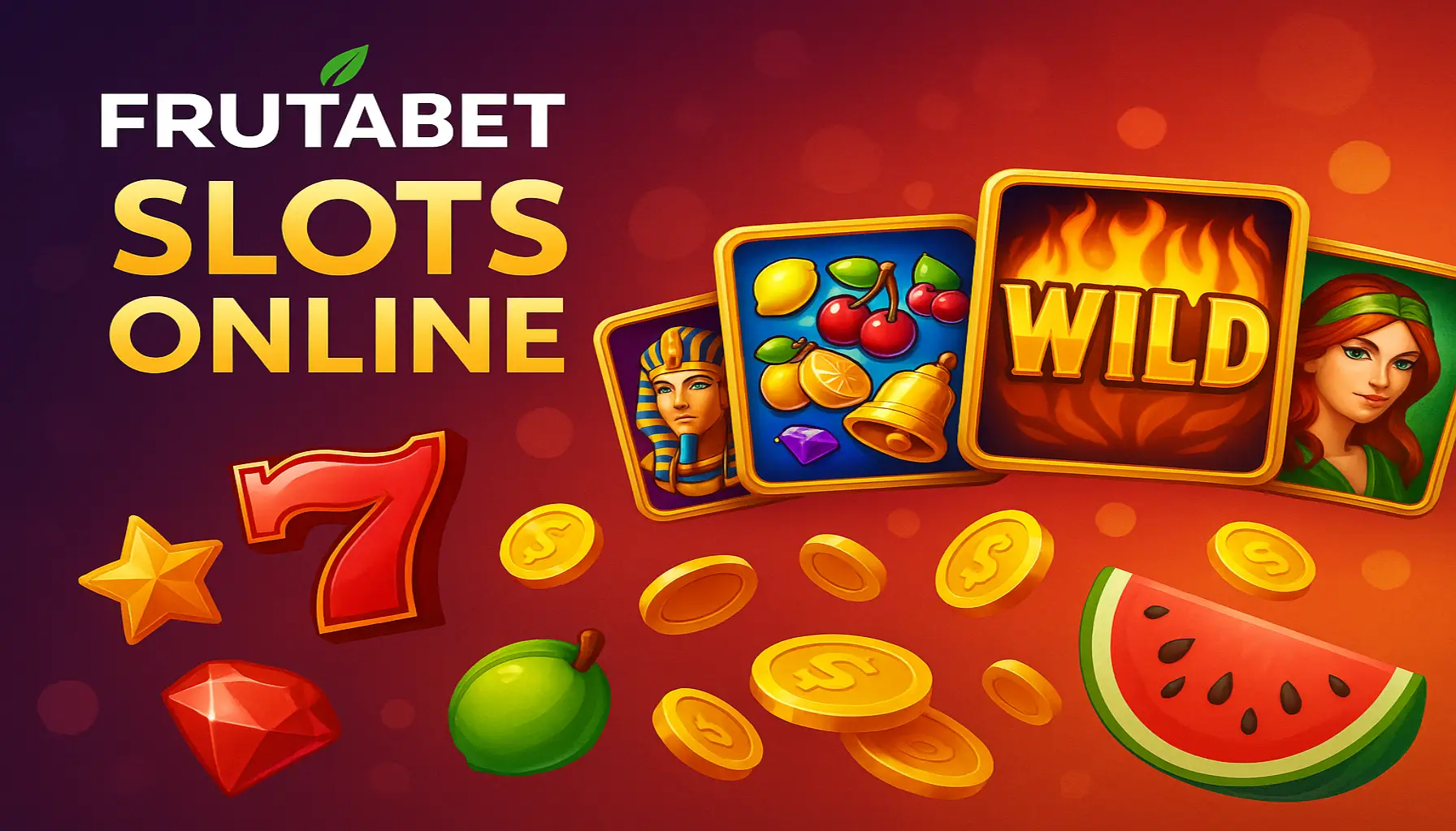 Explore o mundo das slot machines no FRUTABET Casino